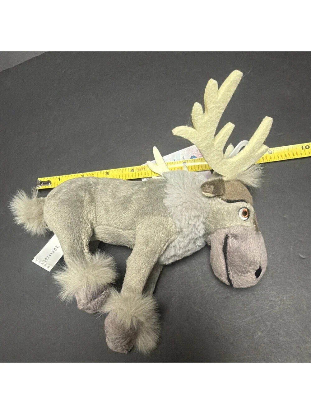 Kohls Disney Frozen Sven Reindeer Stuffed Plush Felt Antlers 9”x 7” NWT Clean